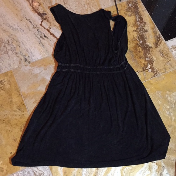 Earthbound Supersoft acid wash deep v layering dress - Picture 5 of 8